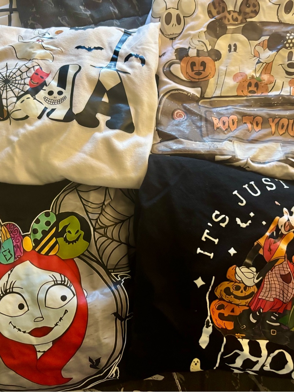 Disney Halloween Tshirt Lot